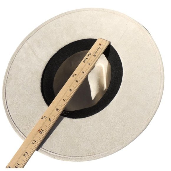 Handmade wide brim hat made in Mexico hand painted - Picture 7 of 7